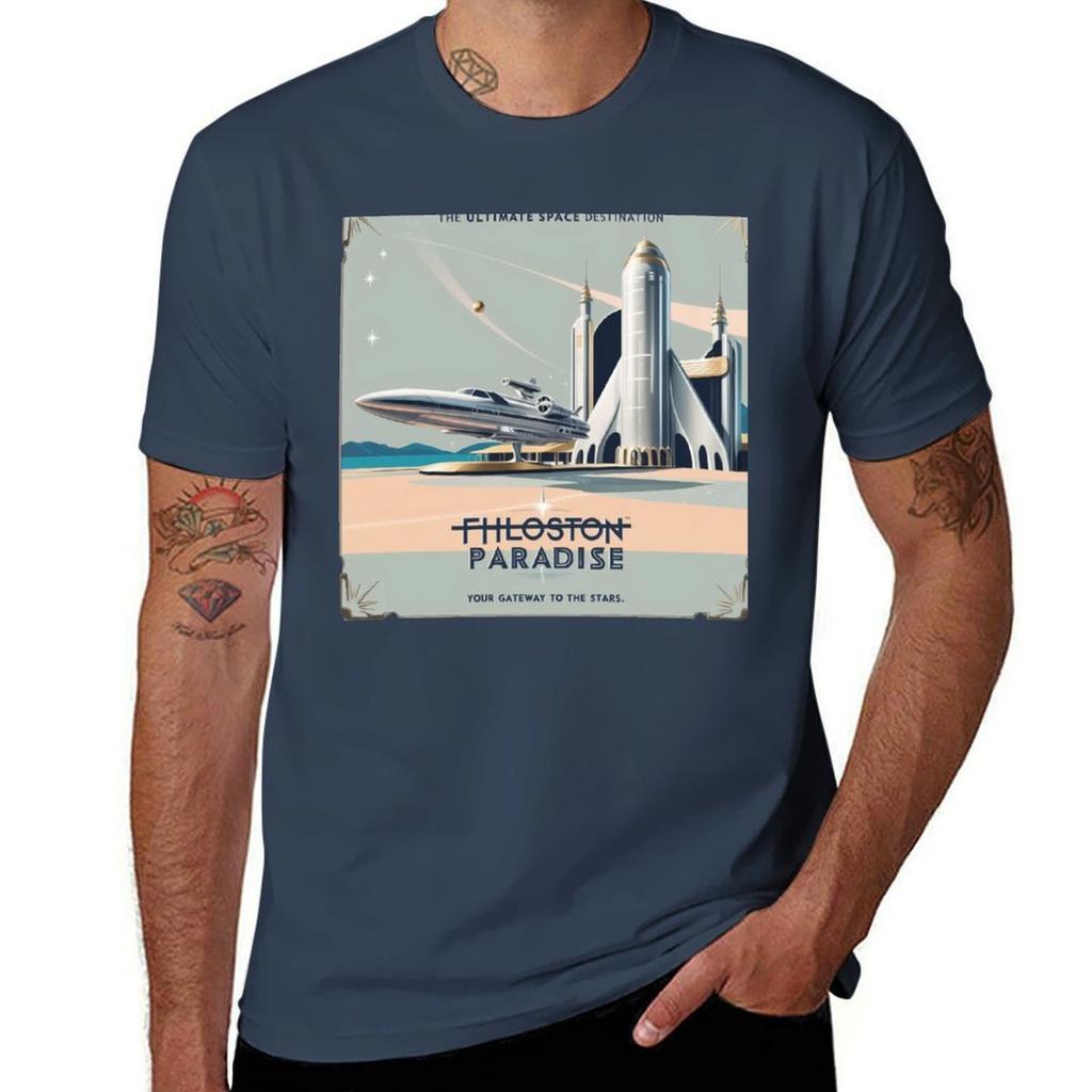 Fhloston Paradise T-Shirt Athletic Fit Sportliches Kurzarmtop