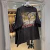 Saint Michael X Death Note Collaboration Washed Vintage Cotton Tee Unisex Short Sleeve T-Shirt