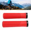 2 PCS Bike Rubber Handlebar Grips Anti Slip Handlebar Cover Shockproof Mountain Bike Handles