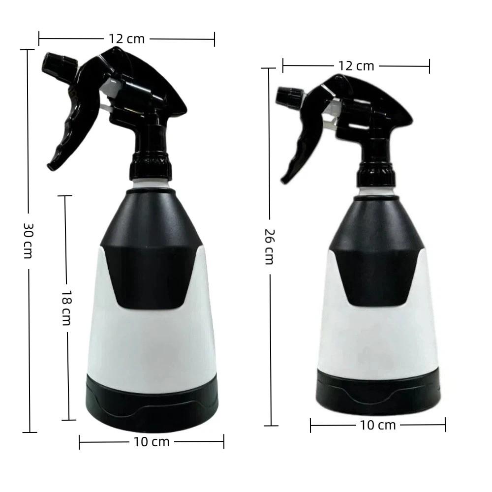 650ML/900ML Gießkanne Verdickt Säure-Lauge-Beständig Kunststoff Sprühflasche Super Feiner Nebel 360° Rundum Sprüh