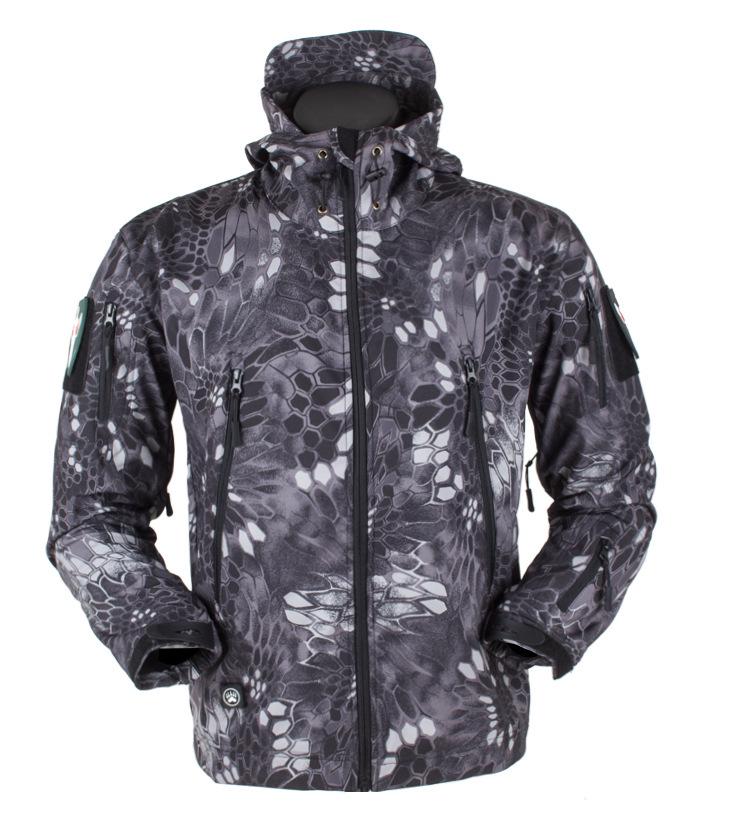 Men's and Women's Windproof Waterproof 3-in-1 Softshell Fleece Jacket