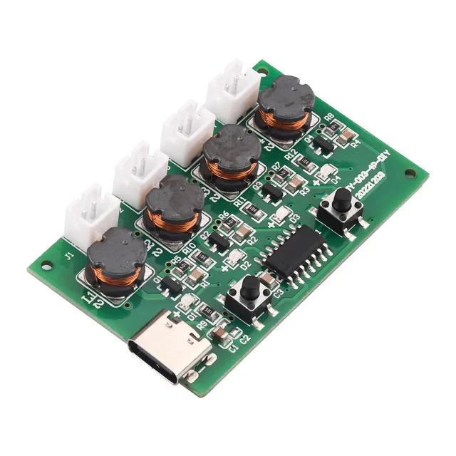 

Four spray humidifier USB Mini Humidifier DIY Kits Mist Maker and Driver Circuit Board Fogger Atomization Film Atomizer Sheet