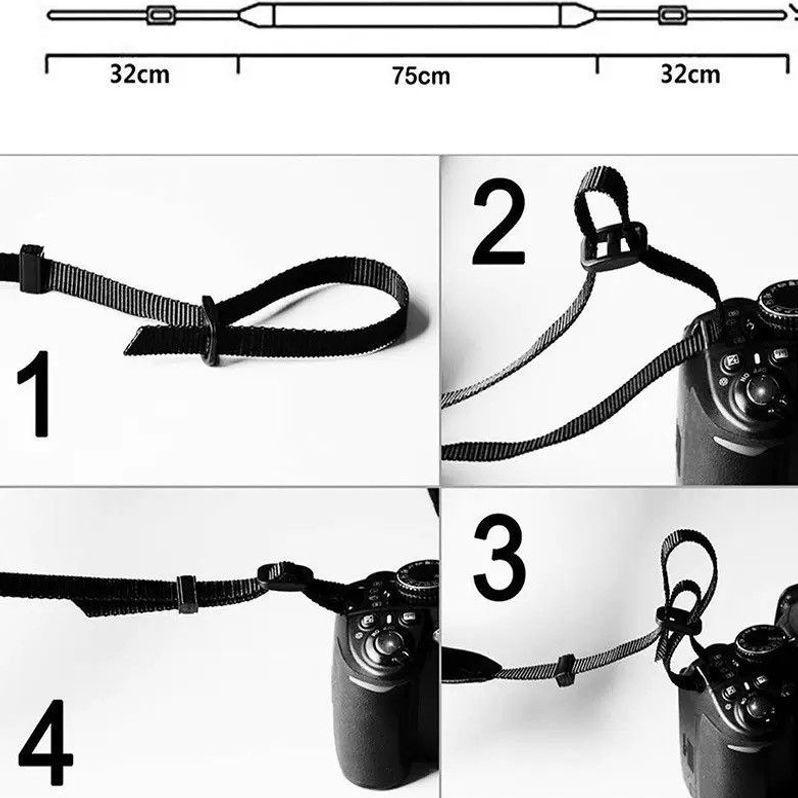 Retro Decompression Cotton Shoulder Strap for DSLR and Mirrorless Cameras
