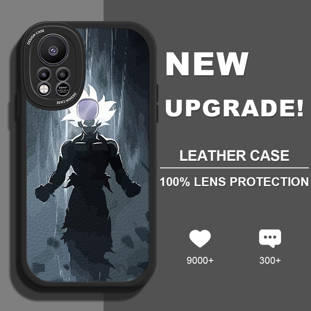 

Тонкий кожаный чехол с мультяшным узором, мягкий силиконовый чехол из искусственной кожи для iPhone Samsung Huawei Honor Xiaomi Redmi OPPO Realme Vivo Vivo Y91C/Y1S чёрный