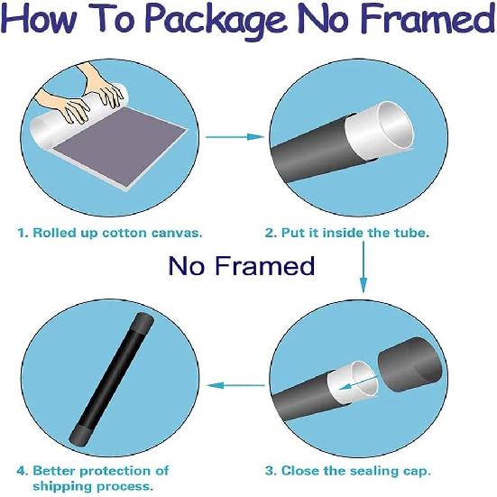 Inspirational Martin Luther King Jr. Quote Wall Art Canvas Print African American Hero MLK Wall Decor Black History Month Poster for Office or Room