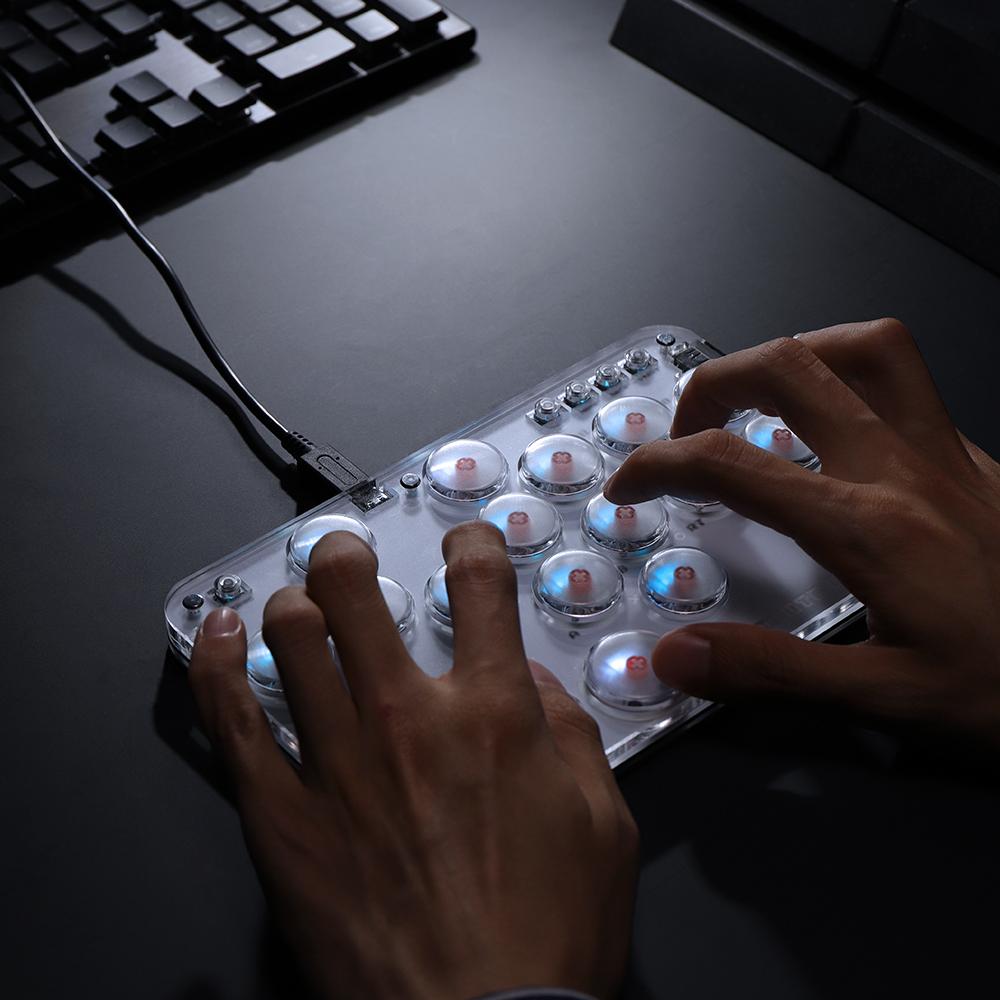 Haute42 Arcade Hitbox Controller Fight Stick PC  Joystick Hitbox Controller Keyboard For Ps4 / Switch/Steam Arcade Fighting PC