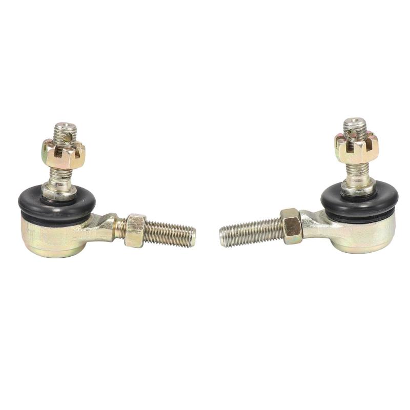 Go Kart Steering Ball Joint Replacement Pair, 10mm Main Pin Hole and 28mm Threaded End Length for 110-250cc Front End Linkage Repair Work