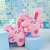 Charming Plush Rich Rabbit Keychain & Backpack Accessory