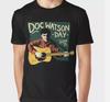 Retro Doc Watson Tag T-Shirt Eddy Merle Balladen aus Deep Gap Roter Schaukelstuhl Unisex T-Shirt