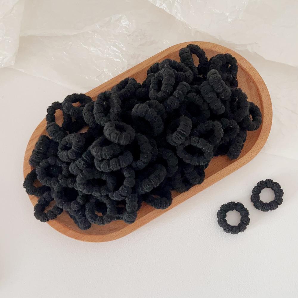 500pcs High Elastic Basic Hair Rope Set Candy Color Colorful Hair Tie Fashion Rubber Band  Ladies