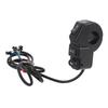Motorcycle Horn Turn Signal Headlight Switch 4.9ft Cable 3 In 1 Scooter Handlebar Control Switch
