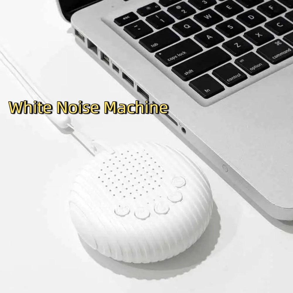 Volume Adjustable White Noise Machine USB Rechargeable Sleep Sound Machine  Kids Room