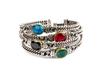 Bebello [Bs-304] 925 Silver Onyx Bangle Bracelet