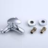 Hot and Cold Three-Piece Concealed Bathtub Shower Mixer Faucet