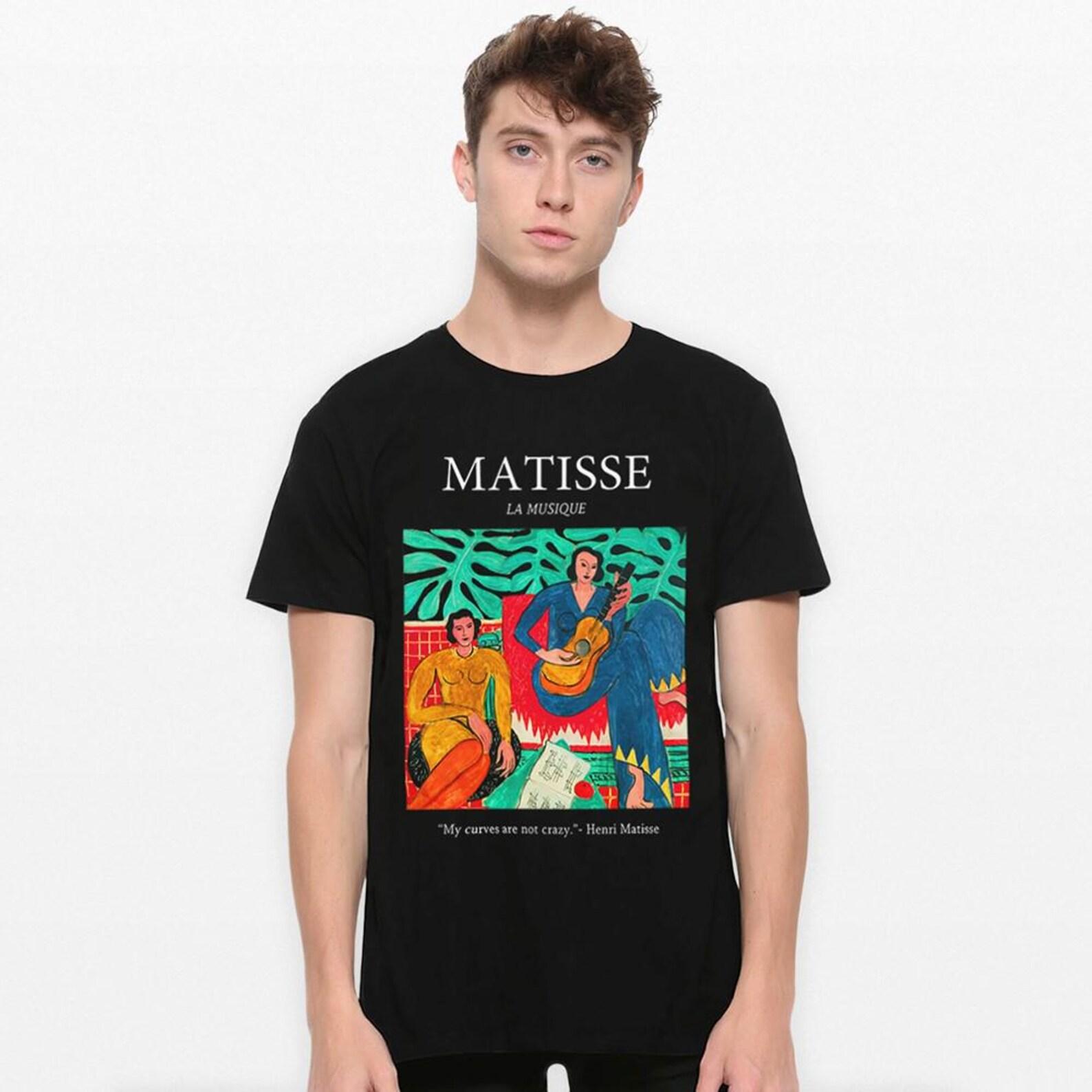 Henri Matisse La Musique T-Shirt, Men s and Women s Sizes (MAT-15400) 4XL