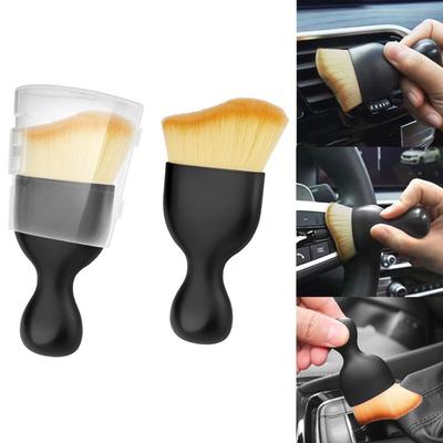 Brosse de Détailling Auto Design Courbé Ultra Douce Balayage de Poussière Brosse Douce Fente de Voiture