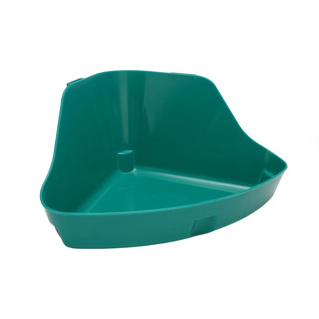 Small Animal Litter Box Fanshaped Corner Toilet Box Potty Trainer for Guinea Pigs Chinchilla Ferret Galesaur