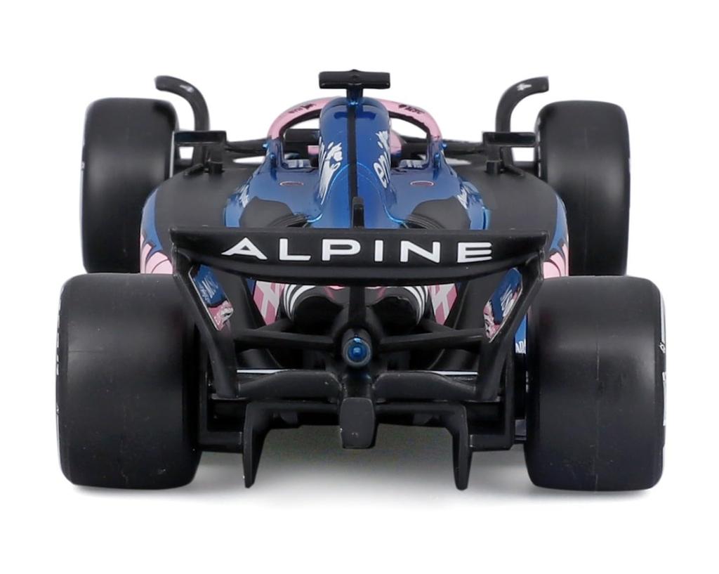 Bburago 2025 Model F1 Alpine A525 Pierre Gasly Monaco GP Race Sports Car Miniature Diecast Car Finished Product 1/43 #10 / 18-38257 (#10)