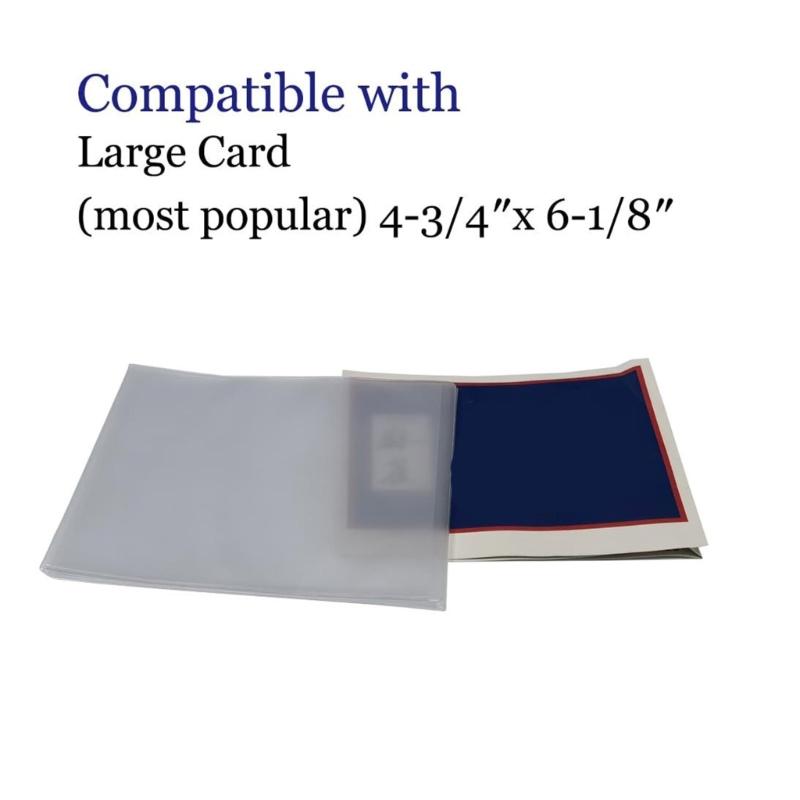 Clear Mahjong Scorecards Protectors Water Resistant Mahjong Card Holder Protective Sleeve For Game Table Organization
