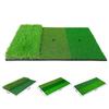 Golf Hitting Mat Indoor Outdoor Mini Practice Durable PP Grass Pad Backyard Exercise Golf Training Aids Accessories