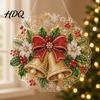 Home Decoration Ornaments Christmas Faux Pearl Art Hanging Ornament Kit Acrylic Glowing Holiday Decor Garden for Tree Window DIY Festive Pendant