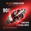 VEVOR Air Compressor 7.9 L 900W 2.2 CFM@ 90PSI 70 dB Ultra Quiet Oil Free