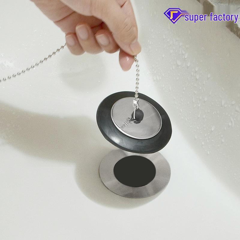 Silicone Bathtub and Sink Drain Stopper