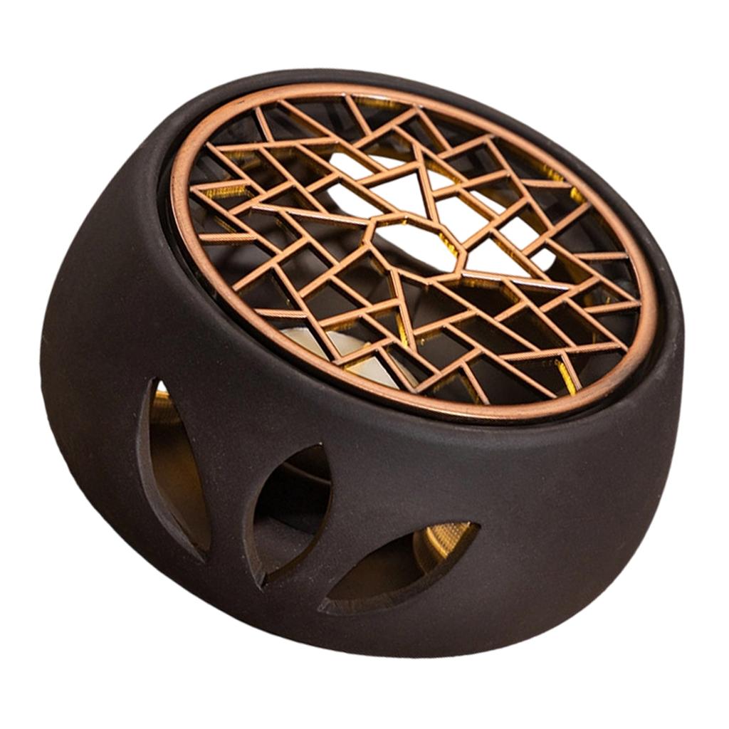 Heat Resistant Ceramic Teapot Stand Quiet Operation Enhances Kitchen or Dining Table Decorating Ceramic Texture