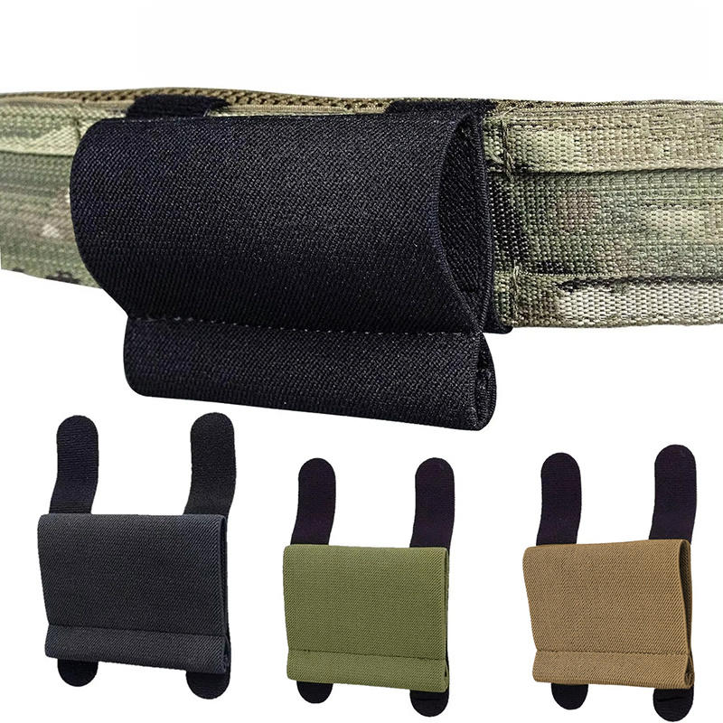 1PC Elastic Tactical Tourniquet Holder Retention Band Sleeve Pouch Horizontal Battle Belt Accessory for Emergency Medical Suppli