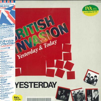 LP Record VARIOUS (BEATLES, HOLLIES, ANIMALS, - British Invasion Yesterday & Today EMS91136 EMI 1985 Japan Rock Used