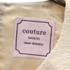 unused COUTURE MAISON made in Japan No sleeve tweed one piece Women Used