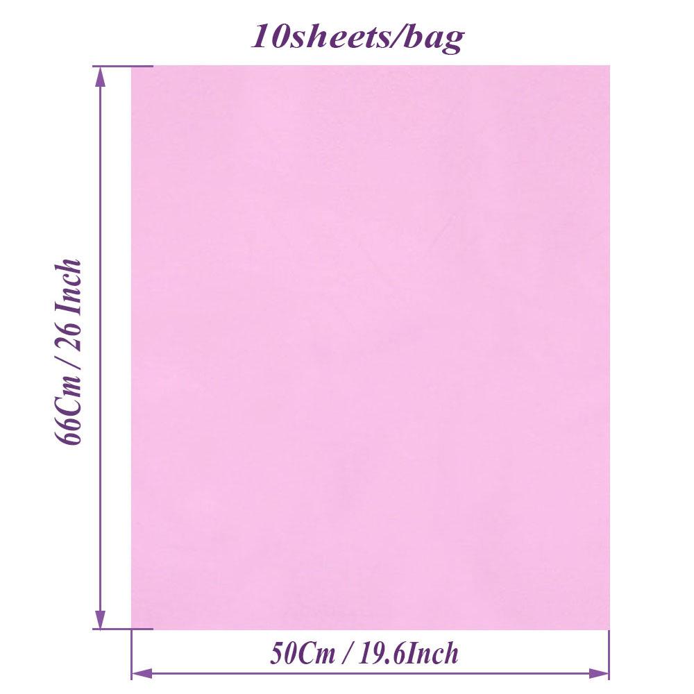 Multicolor 10-Sheet Origami and Craft Tissue Paper for Kids