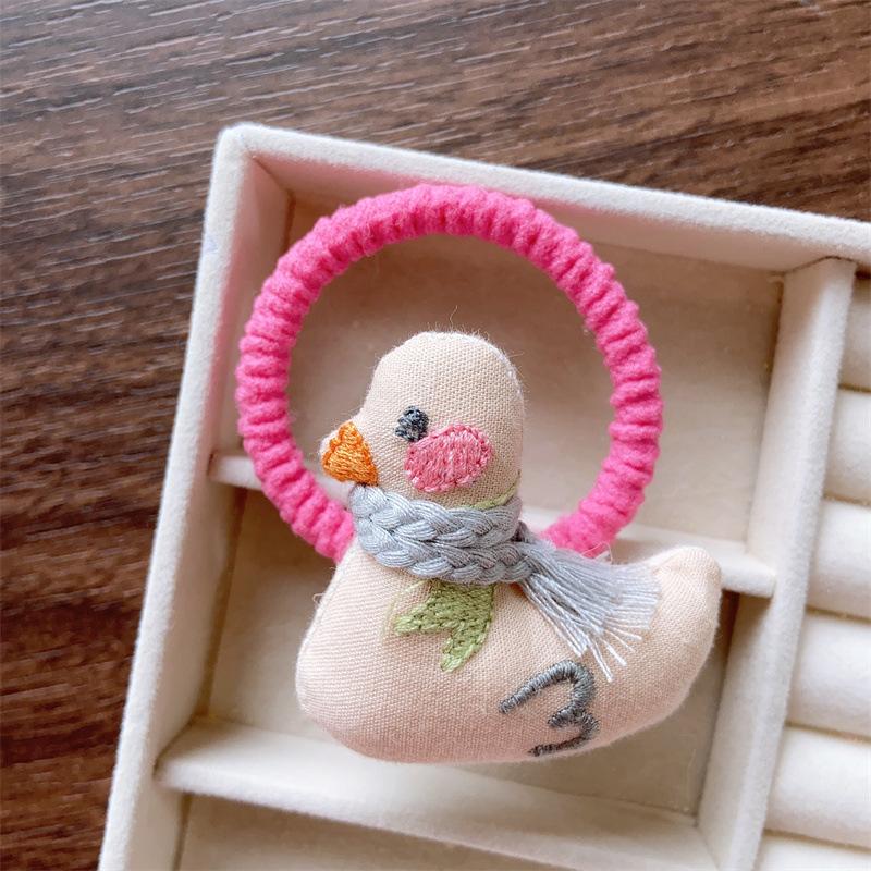 Kid Cute Animal Hair Tie Elastic Rabbit Hair Rubber Bands for Girls Baby Elephant Hair Rope Child Hairbands Hair Accessories