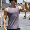 Herren Slim Fit Schnelltrocknendes Tanktop für Radfahren & Laufen