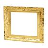 1:12 Dollhouse Mini Furniture Accessory - Golden and Empty Picture Frames