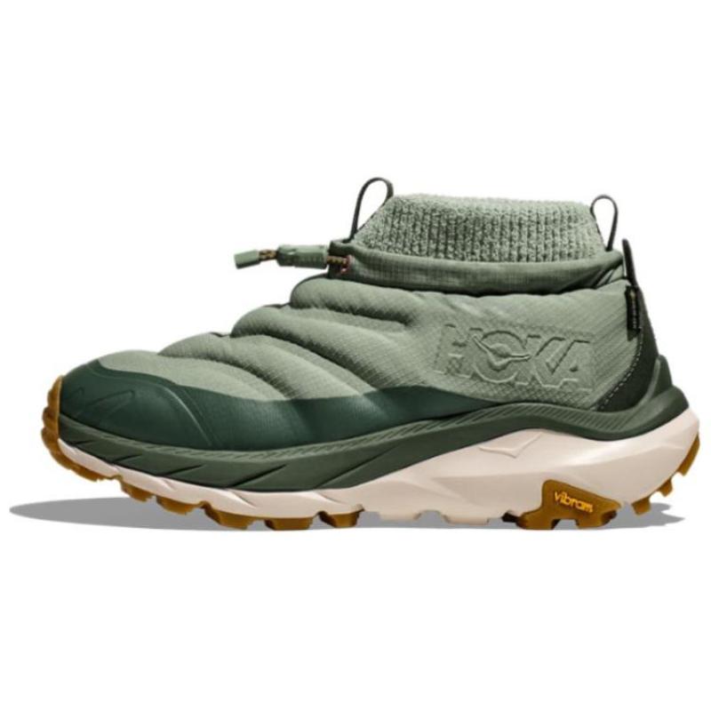 

HOKA ONE ONE Kaha 2 Anti-Slip And Wear-Resistant Warm Mid-Top Trekking Shoes Unisex Green Sneakers 1157392-SCCLN 36.5