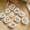 A60zpolymer Clay Cutters - 10 Pcs Boho Polymer Clay Cutters,Geometric Clay Tools For Polymer Clay Jewelry, Polymer Clay Kitmay