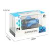 Golden Light RC Mini Submarine Model - Nuclear Submarine, Small Remote-Controlled Boat, Rechargeable, Perfect for Kids