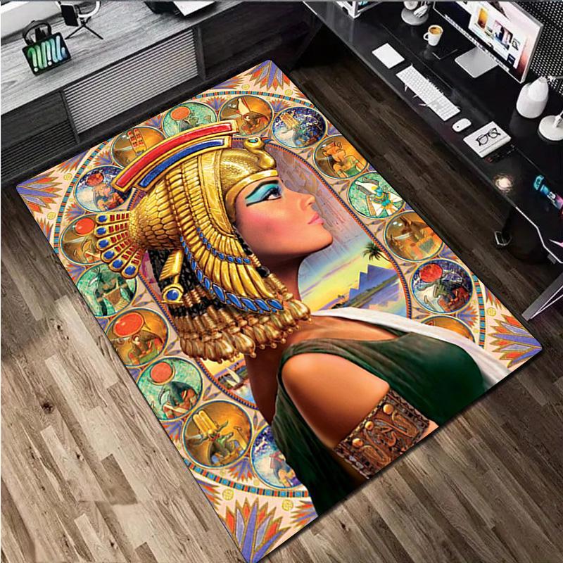 Egyptian Queen's Majesty Carpet Office Decorative Carpet For Living Room Bedroom Door Mat Floor Rug Computer Chair Area Rug