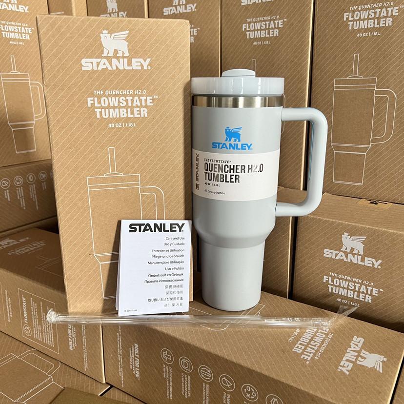 Kubek termiczny Stanley 2. generacji 40oz ze stali nierdzewnej z uchwytem o dużej pojemności w stylu amerykańskim