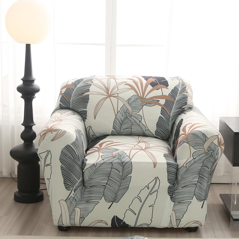 

Чохол на крісло-диван одинарнеdecoration armchair еластичний спандекс для вітальні чохол на диван розтяжний з квітковим принтом Medium(145-185cm)