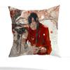 Anime Tian Guan Ci Fu Pillow Case Square Double-Sided Printing Short Plush Sofa Cushion Cover Bedroom Bedside Pillow