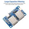 USB 2.0 Hub 1 to 4 Port Hub Splitter Module USB Dual-Layer Plug-and-play Driver-free for Windows 500mA fuse Protection Type-C