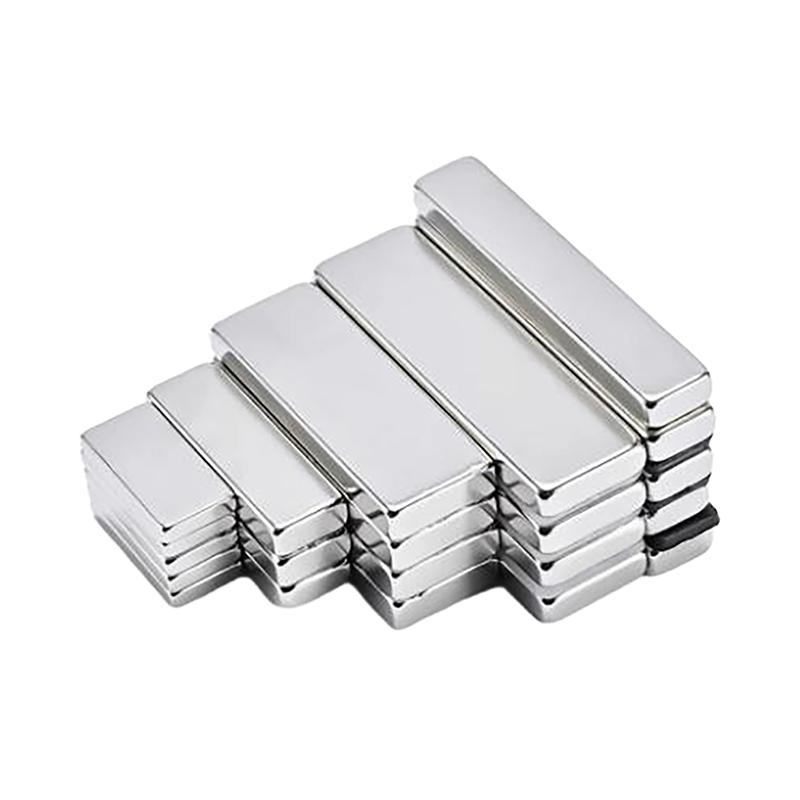 10 Stück Magnete in verschiedenen Größen Starker Neodym-Magnet N35 Ndfeb Permanentmagnetische Imanes Block Leistungsstarke Magnete Kühlschrank