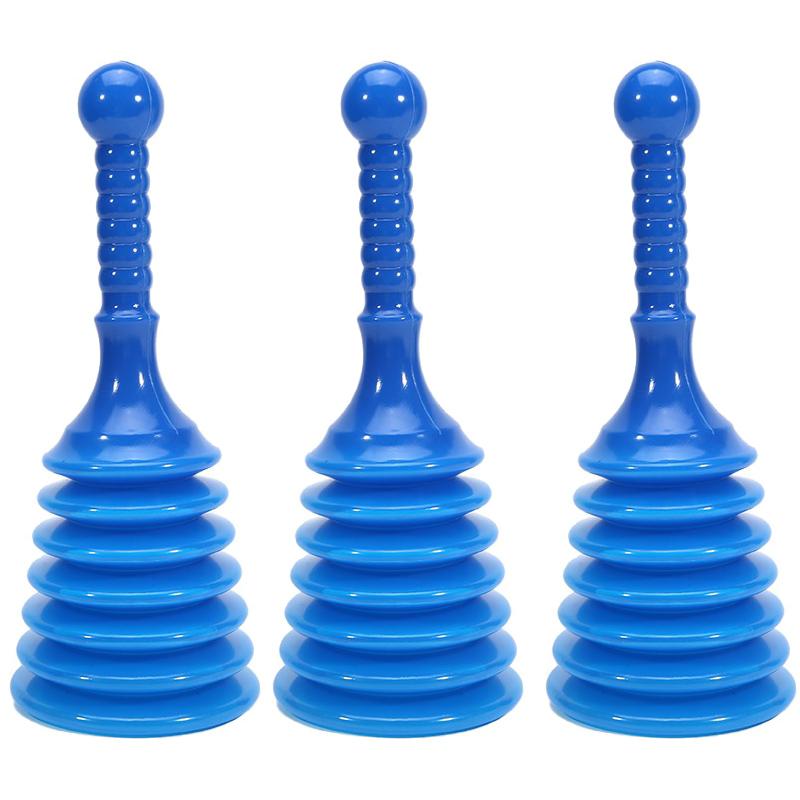 Suction Cup Plunger Sink Drain Cleaner Toilet Brush Toilet Accessories Household Powerful Sink Drain Pipeline Dredger Cup Piston