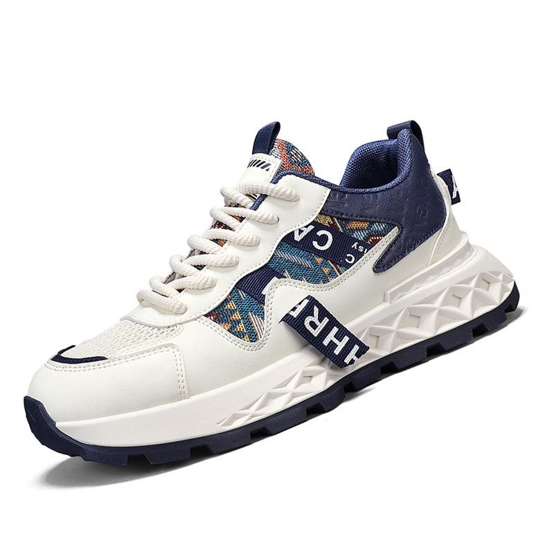 

Sneakers men s spring and autumn new thick-soled shock absorption and breathability personalized street dad shoes trend increases men s shoes 39
