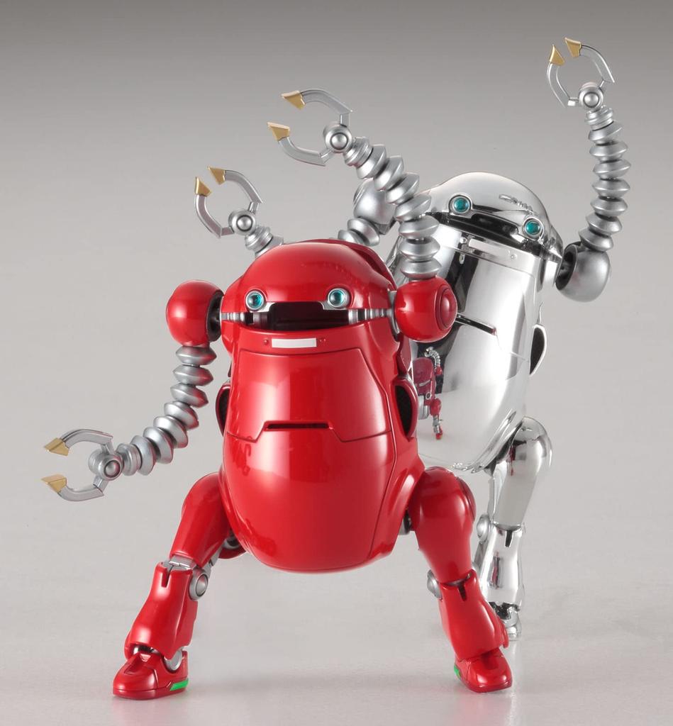 Hasegawa Creator Works Series MechatroWeGo 20 Guardian Red Silver Plastic Model Kit 64801 No. &