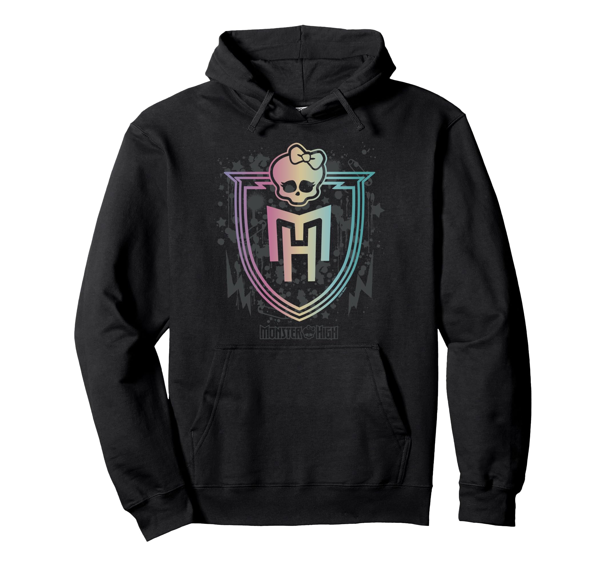 Monster High (Alumni) Rainbow Crest Logo Hoodie