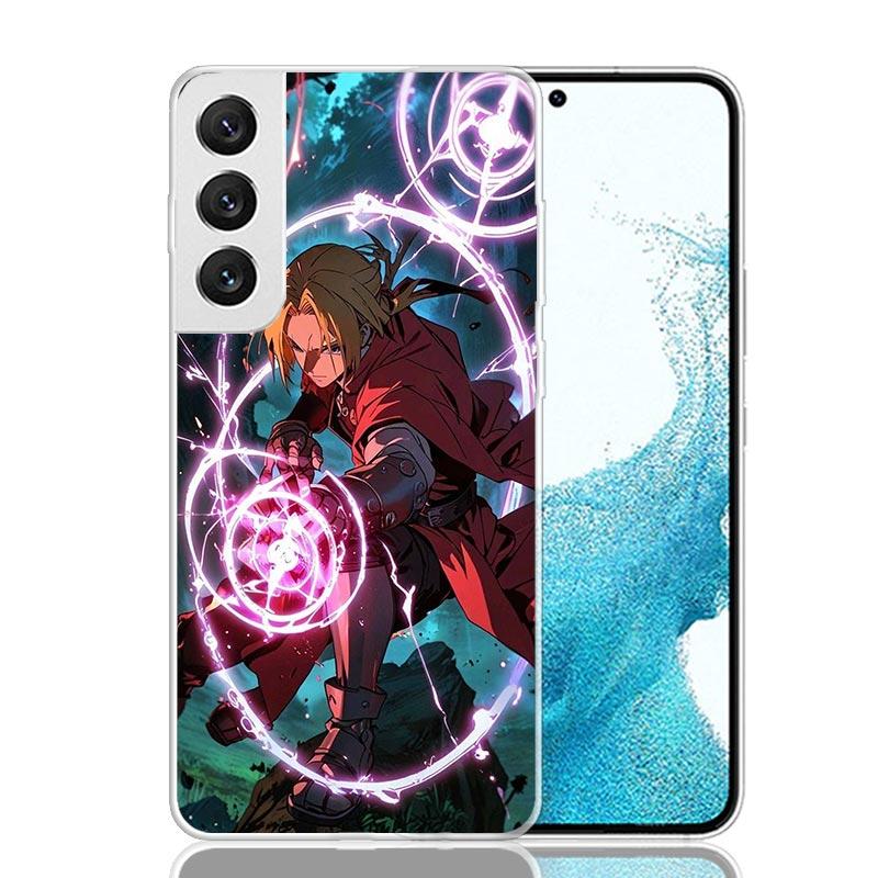 Anime F-ullmetal A-Alchemist Phone Case For Samsung Galaxy S26 S25 Edge S24 S23 FE S22 Ultra S21 Plus S20 + Fundas Cover Coque G