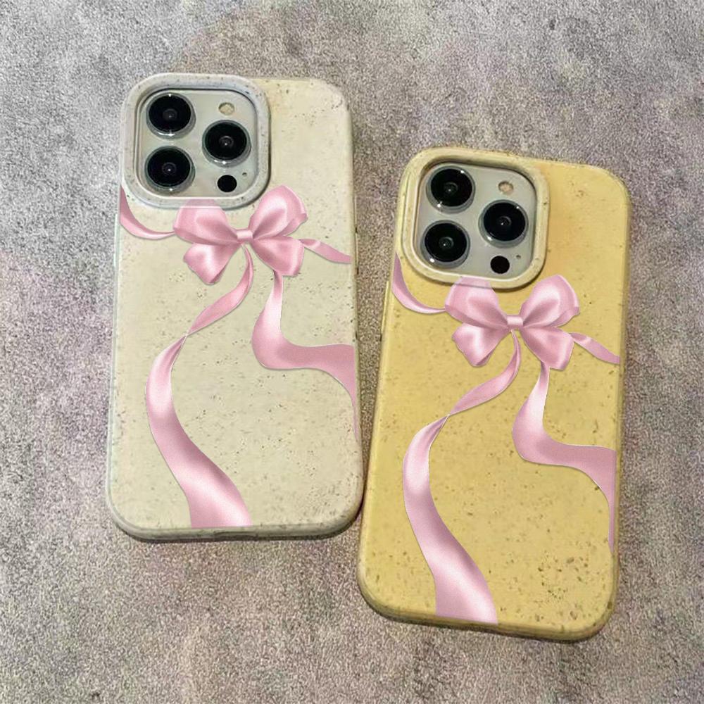 Advanced Bow Phone Case Suitable For IPhone 17 Pro Max Air 16 15 Plus 14 13 12 11 Case Cover Funda For IPhone 16 15 14 Plus Case